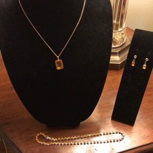 Beautiful made in Canada 2 Necklace/Earrings